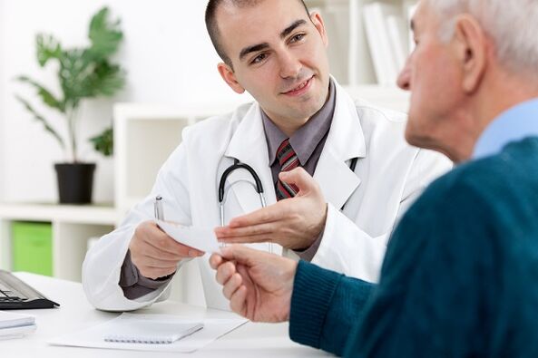 Go to the doctor due to pathological resignation in men