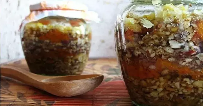 nut blend with honey for potency