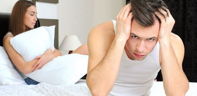 Man and woman on the bed